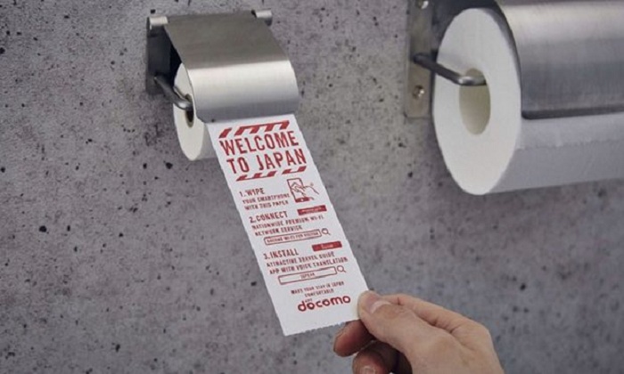 Swipe right? `Toilet paper` for smartphones trialled in Japanese airport bathrooms
